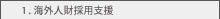 １．海外人材採用支援